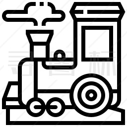 蒸汽机车图标