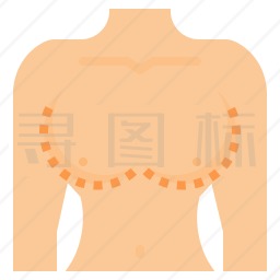 乳房图标