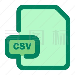 CSV文件图标