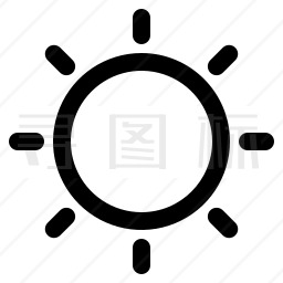 太阳图标