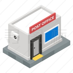 邮递站图标