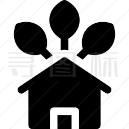 生态住宅图标