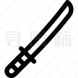 武士刀图标