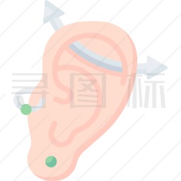 耳洞图标