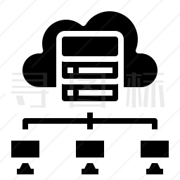 云数据存储图标