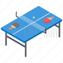 乒乓球图标