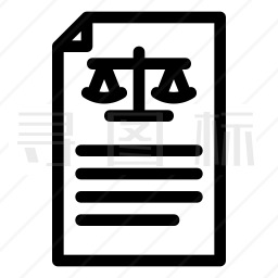 法律文件图标