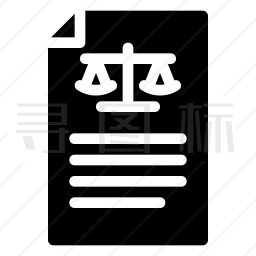法律文件图标