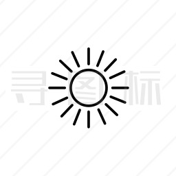 太阳图标