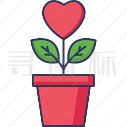 盆栽植物图标