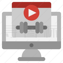 健身视频图标