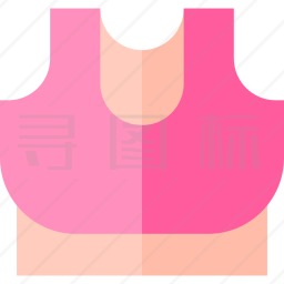 运动胸罩图标