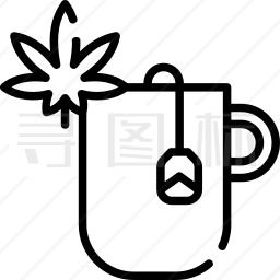 大麻饮用水图标