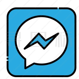 facebook messenger图标
