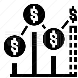 金融图表图标