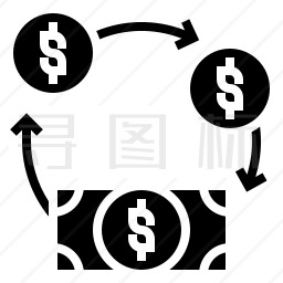 现金流图标