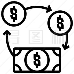 现金流图标