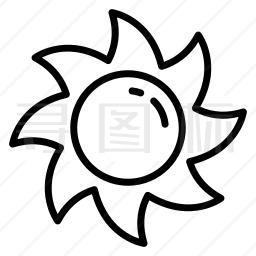 太阳图标