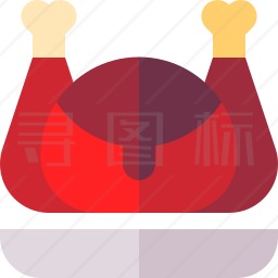 烤鸡图标