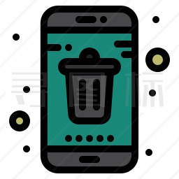 手机垃圾图标