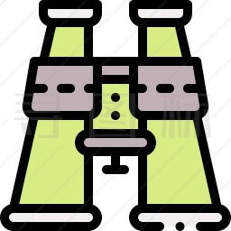 双筒望远镜图标