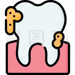 牙斑图标