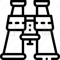 双筒望远镜图标