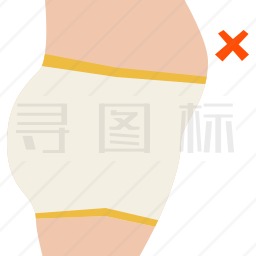 腹部图标