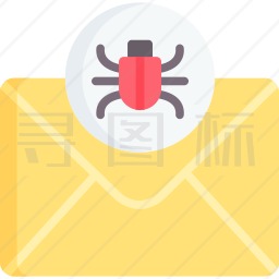病毒邮件图标
