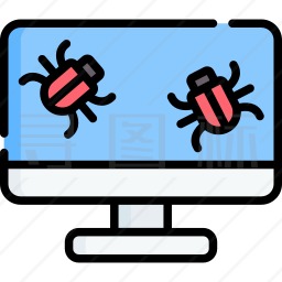 电脑病毒图标