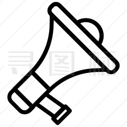 扩音器图标