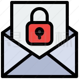 加密邮件图标