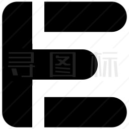 字母E图标