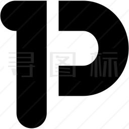 字母p图标