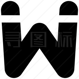 字母W图标