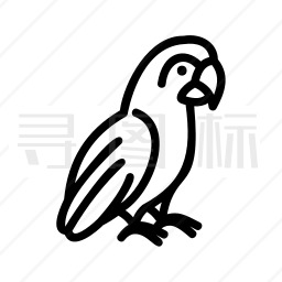 鹦鹉图标