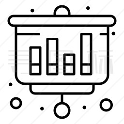 演示图表图标