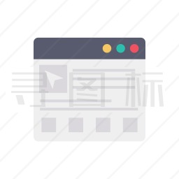 网页内容图标