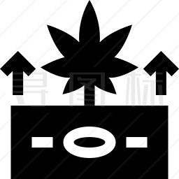 大麻利润图标