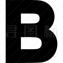 B图标