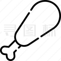 鸡腿图标