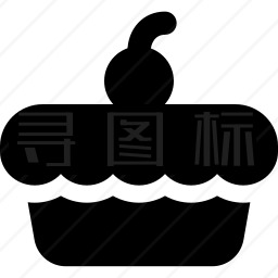 纸杯蛋糕图标