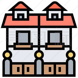 复式房子图标