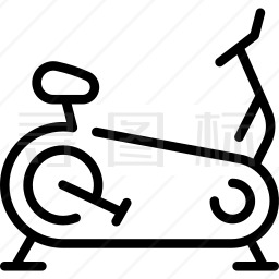 健身自行车图标