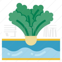 水耕法图标