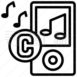 音乐版权图标