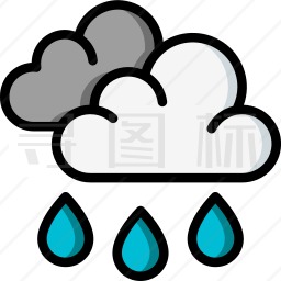 雨图标