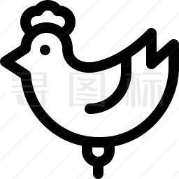 鸡图标