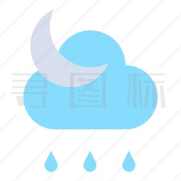 下雨图标