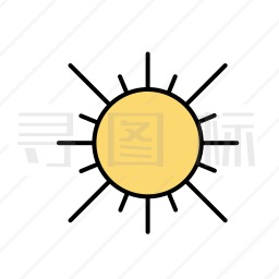 太阳图标